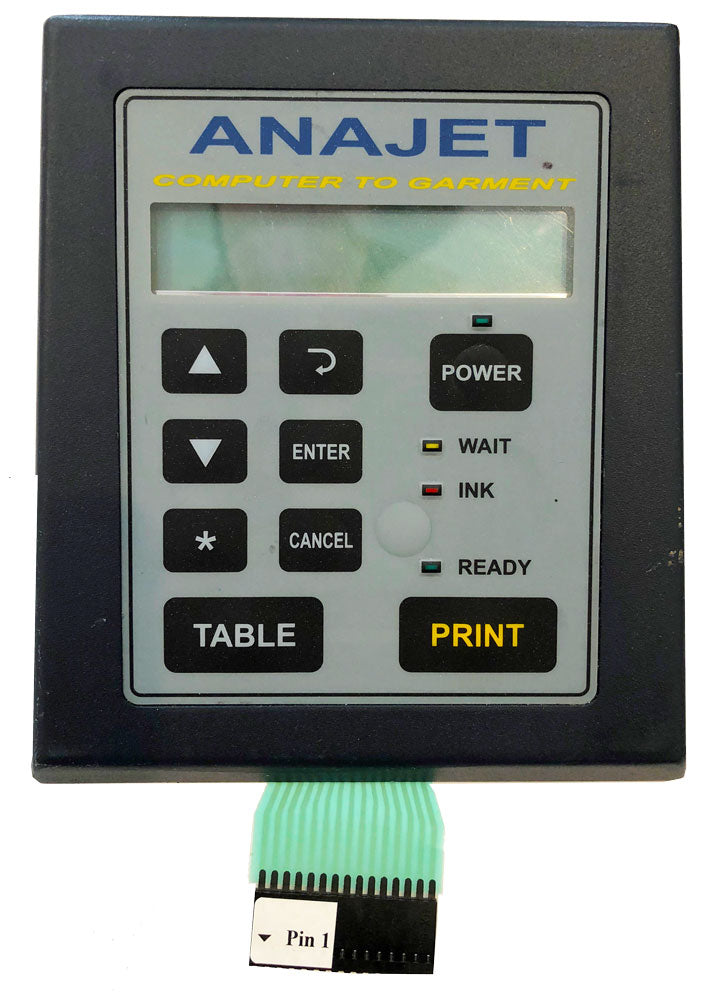 Anajet FP125 Control Panel Assembly