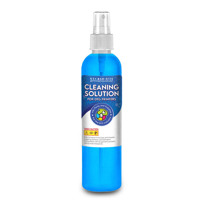 Cleaning Solution 8oz Spray Bottle For Garment Printers