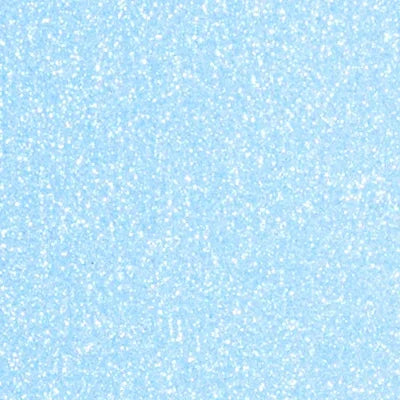 Siser Glitter White and Neon 20" Vinyl - Neon Blue