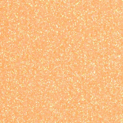 Siser Glitter White and Neon 20" Vinyl - Neon Orange