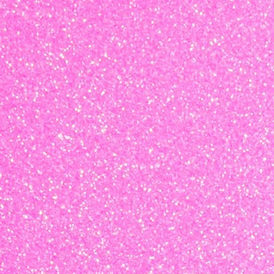 Siser Glitter White and Neon 20" Vinyl - Neon Pink