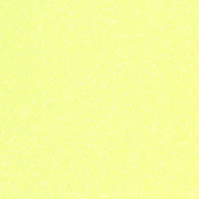 Siser Glitter White and Neon 20" Vinyl - Neon Yellow