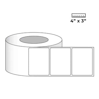 Clear Gloss Lamination Labels 4 x 3 for iColor 250 (625/roll)