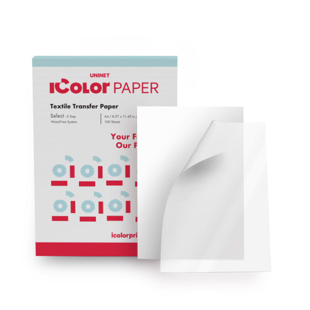 iColor 2 Step Select Transfer Paper for Dark and Light Textiles
