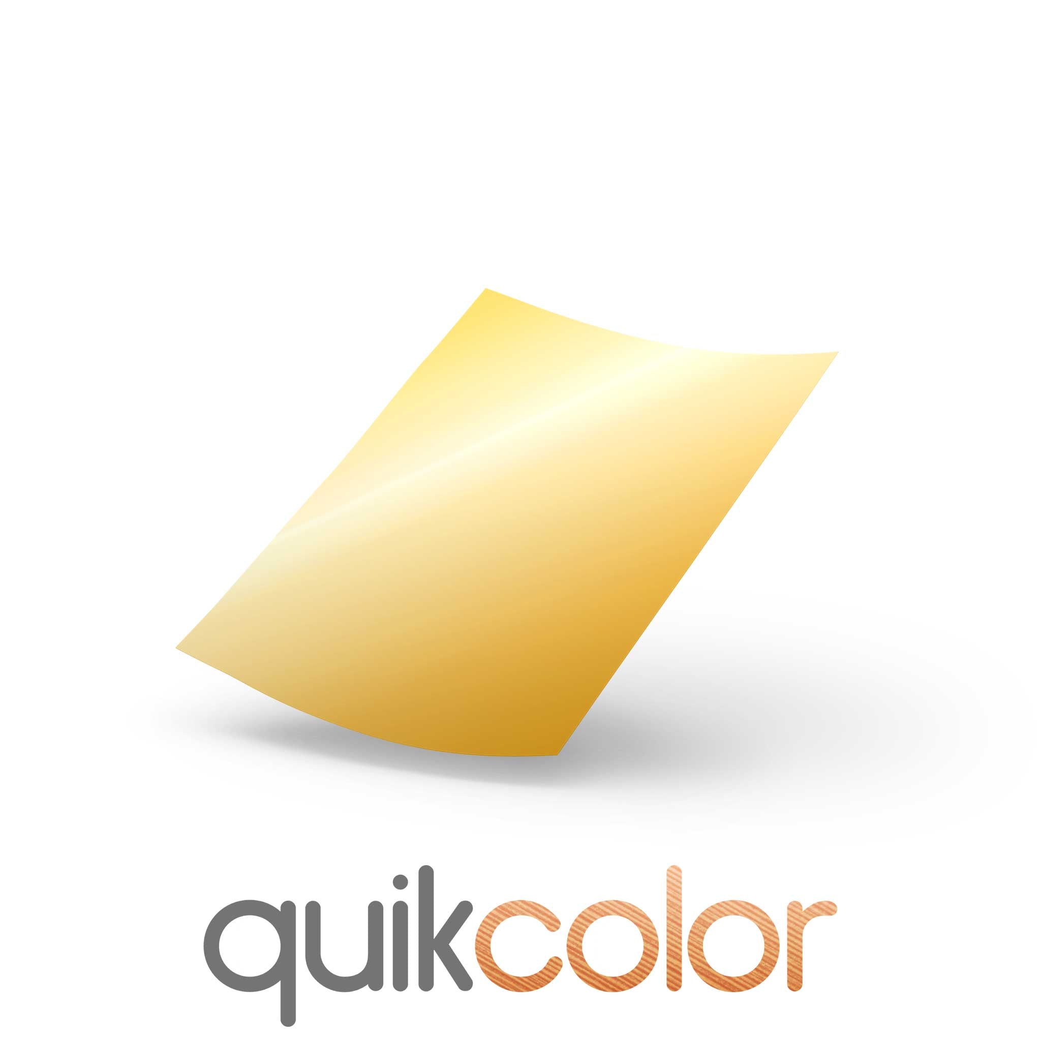 Quikcolor Metallic Hard Surface 1-Step Transfer Media for Cardboard, Paper and Wood