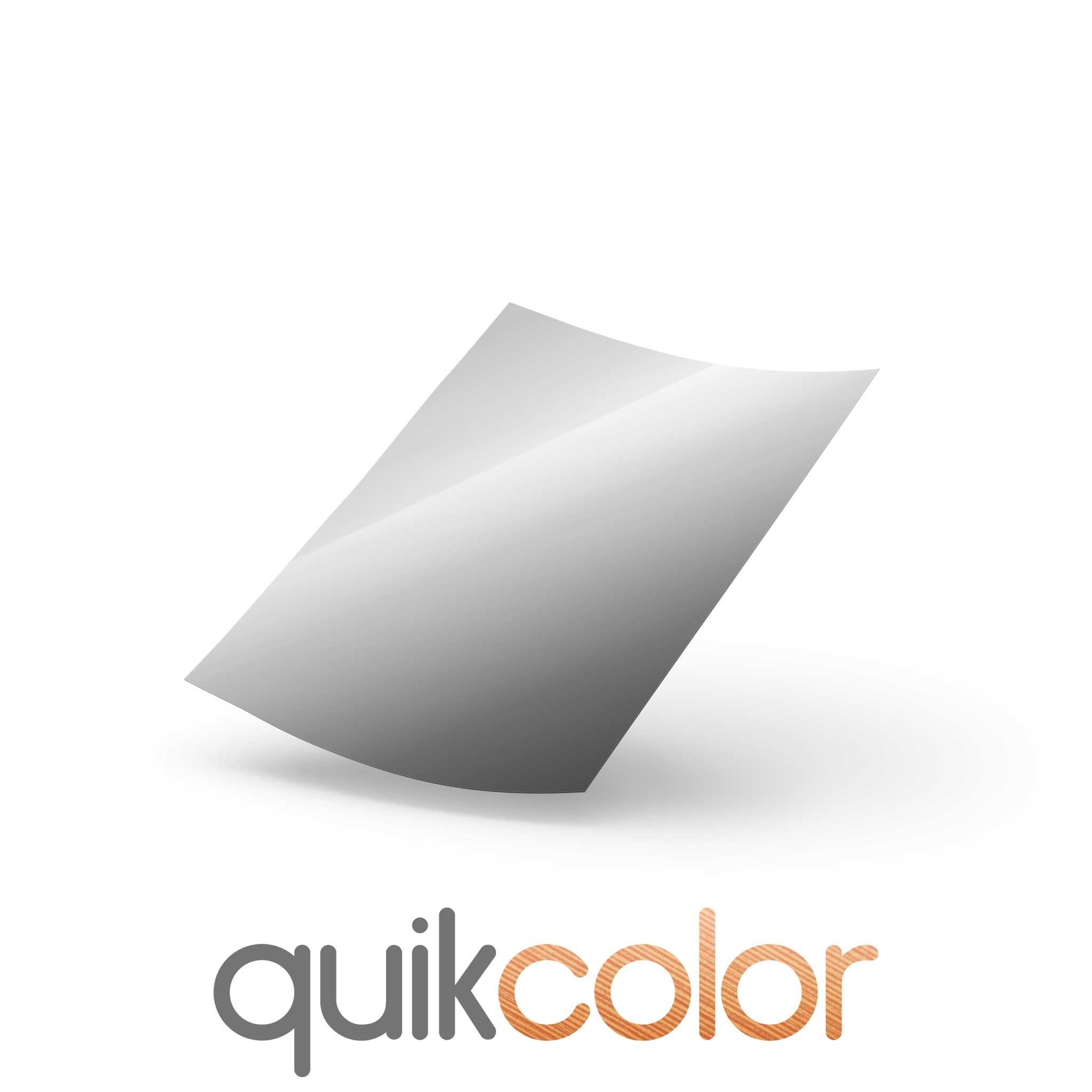 Quikcolor Metallic Hard Surface 1-Step Transfer Media for Cardboard, Paper and Wood - 0