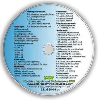 SWF Repair Maintenance and Operation DVD Set