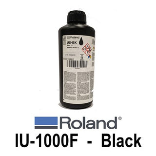 Buy black Roland IU-1000F UV Ink 1L Bottle