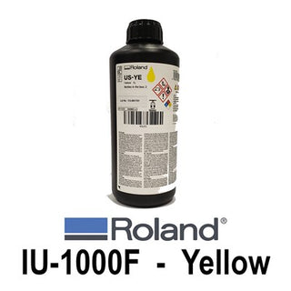 Buy yellow Roland IU-1000F UV Ink 1L Bottle