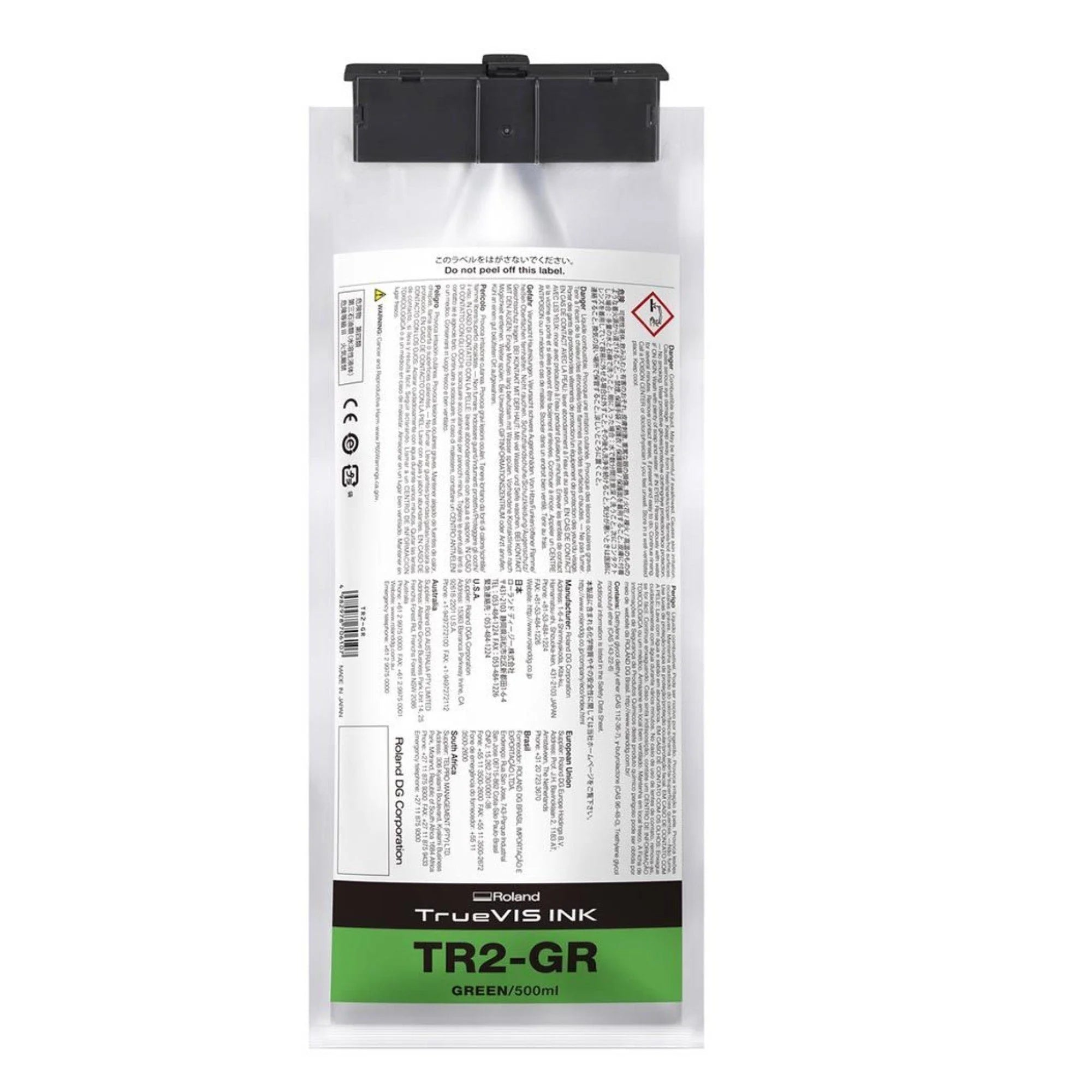 Roland TrueVIS TR2 Ink Colors 500ml Pouch