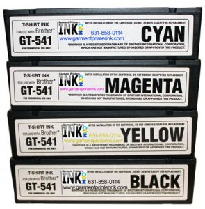 Cmyk 250 ml Ink Cartridge Set For Brother Gt-541
